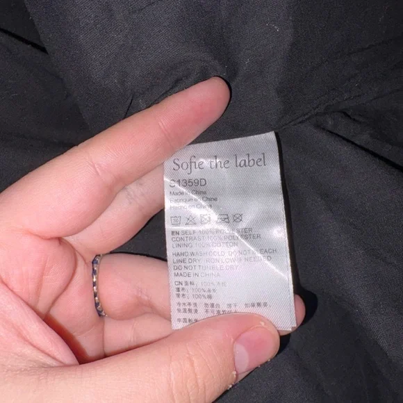 Chic Black and White Houndstooth Mini Dress - Picture 9 of 9